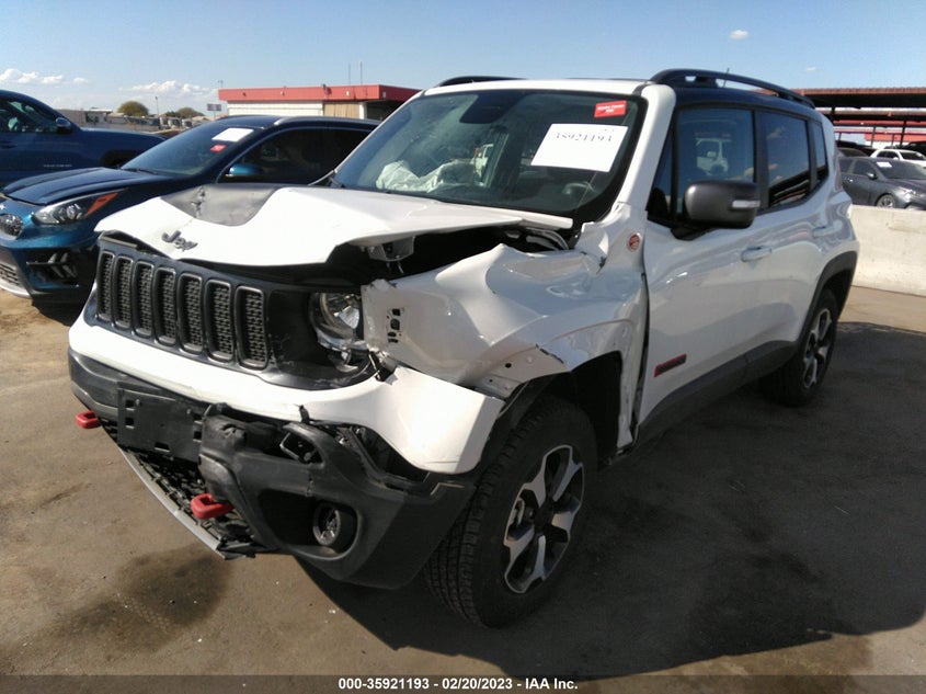 VIN ZACNJBC1XKPK13955 2019 JEEP RENEGADE TRAILHAWK