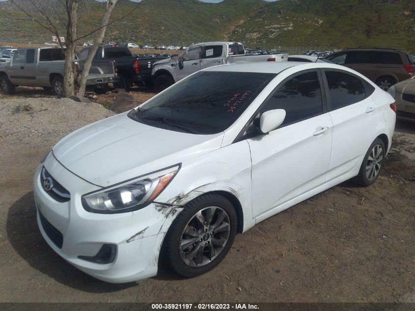 2017 HYUNDAI ACCENT VALUE EDITION - KMHCT4AEXHU343145