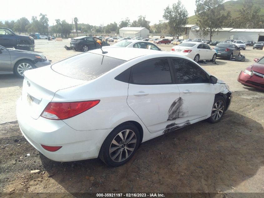 2017 HYUNDAI ACCENT VALUE EDITION - KMHCT4AEXHU343145