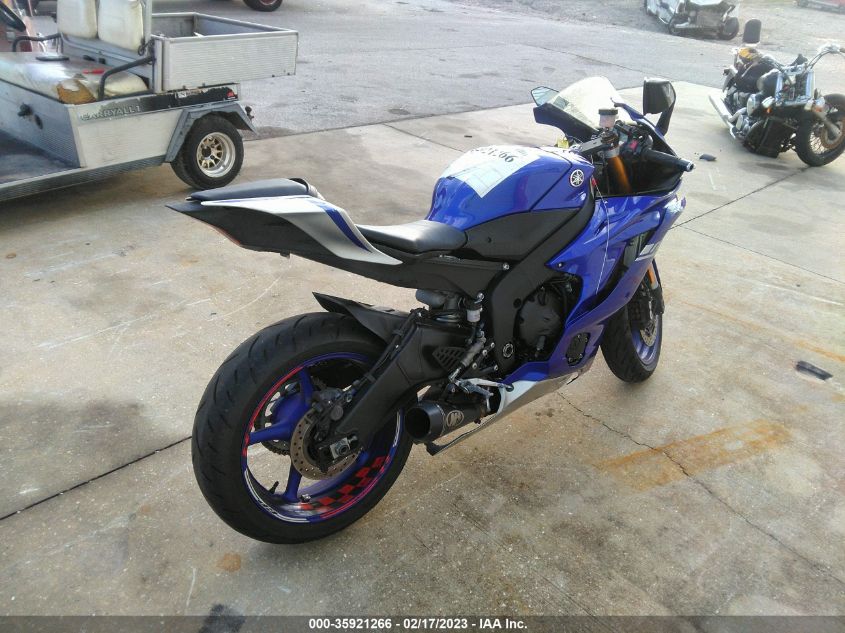 2017 YAMAHA YZFR6 JYARJ28E4HA002030