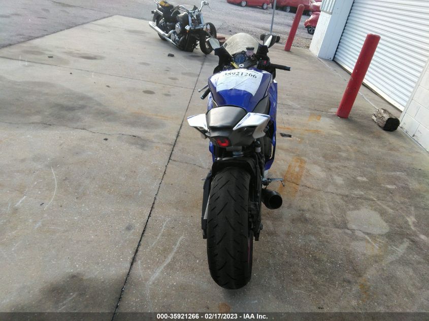 2017 YAMAHA YZFR6 JYARJ28E4HA002030
