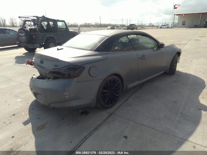 2013 INFINITI G37 CONVERTIBLE BASE JN1CV6FE2DM771369