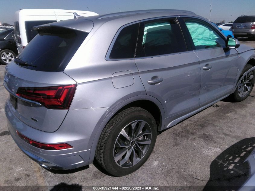 2022 AUDI Q5 S LINE PREMIUM PLUS - WA1EAAFYXN2130752