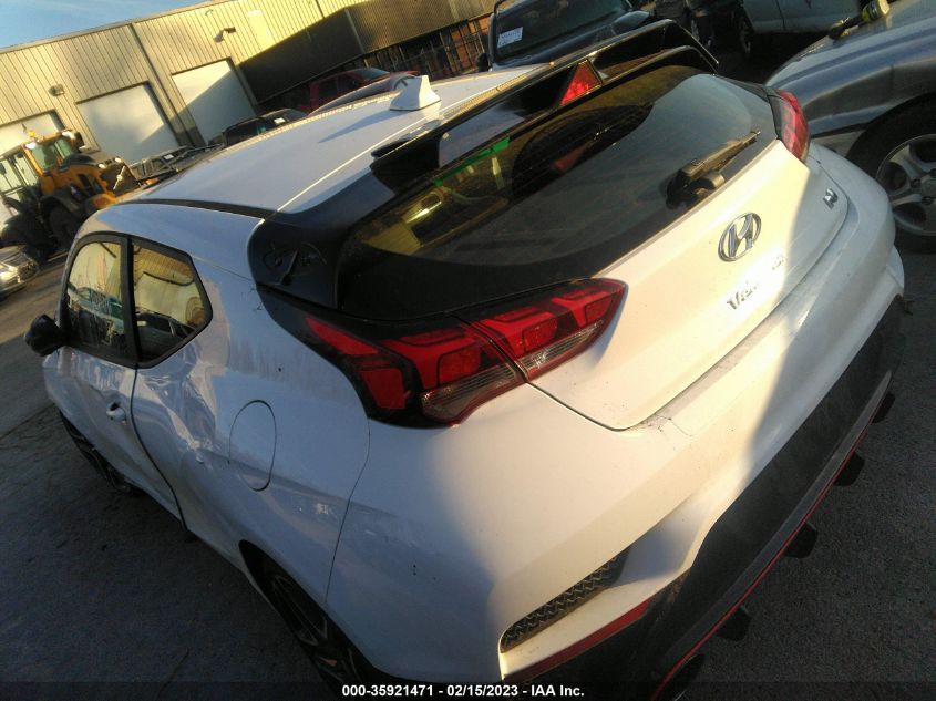 2022 HYUNDAI VELOSTER N KMHT36AH0NU013242