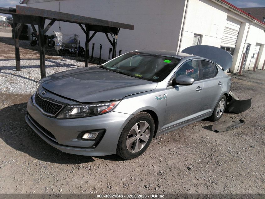 2015 KIA OPTIMA HYBRID - KNAGM4AD7F5089439