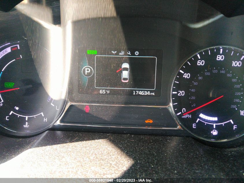2015 KIA OPTIMA HYBRID - KNAGM4AD7F5089439