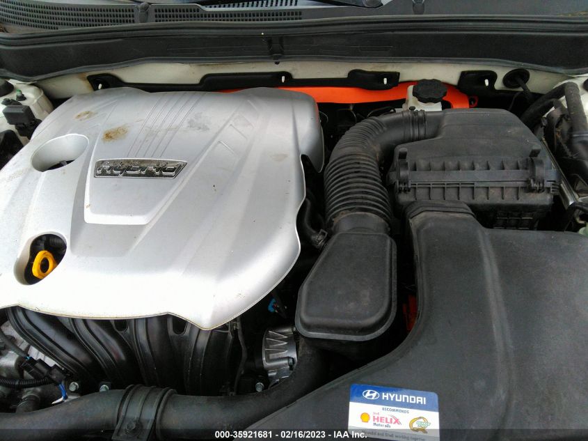 2013 HYUNDAI SONATA HYBRID LIMITED W - KMHEC4A45DA066514