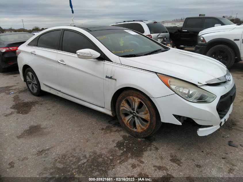 2013 HYUNDAI SONATA HYBRID LIMITED W - KMHEC4A45DA066514