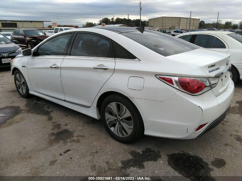 2013 HYUNDAI SONATA HYBRID LIMITED W - KMHEC4A45DA066514