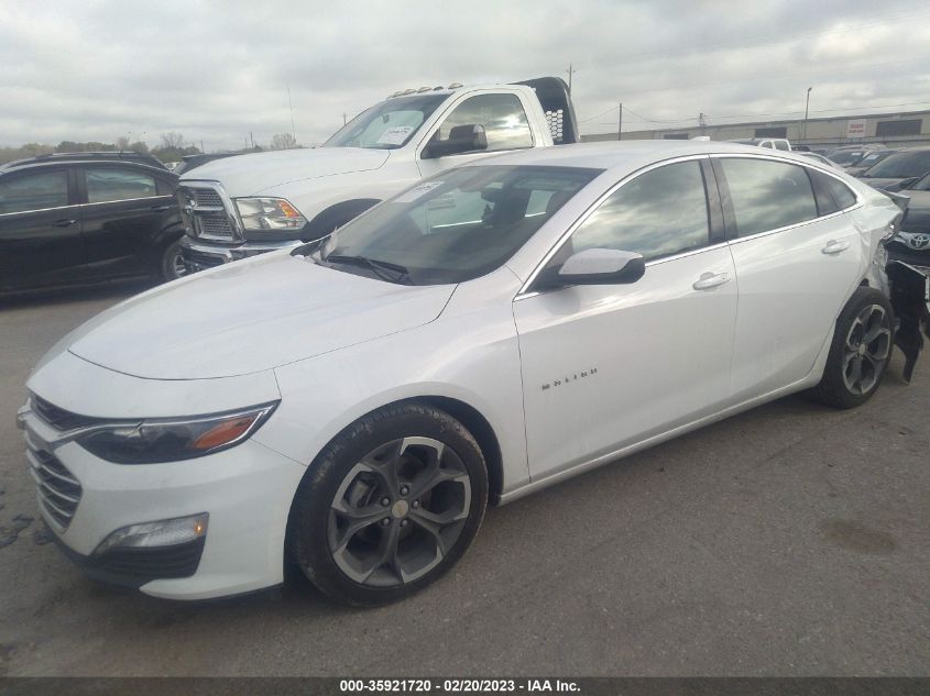 2022 CHEVROLET MALIBU LT - 1G1ZD5ST9NF106072
