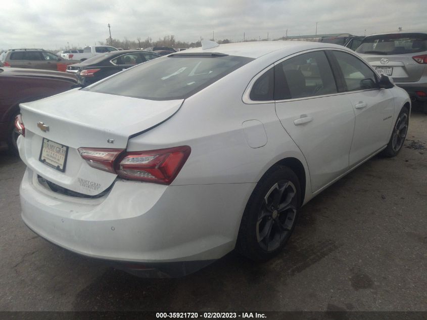 2022 CHEVROLET MALIBU LT - 1G1ZD5ST9NF106072