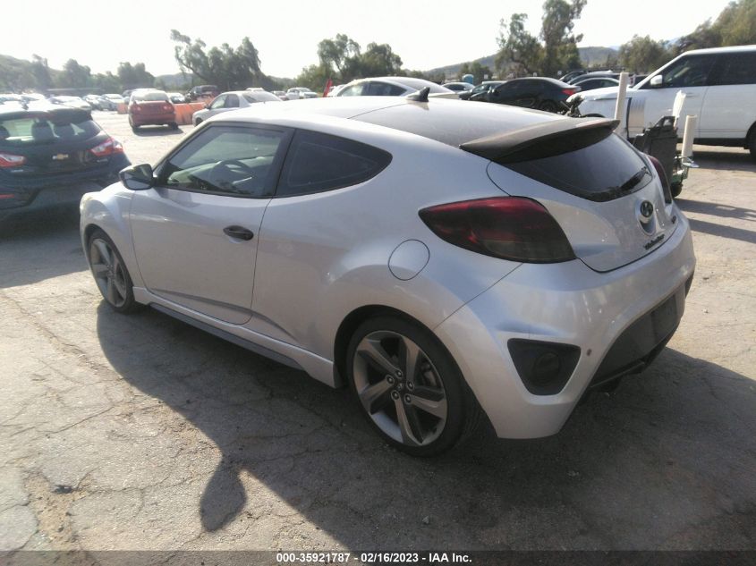 2015 HYUNDAI VELOSTER TURBO - KMHTC6AE7FU216782