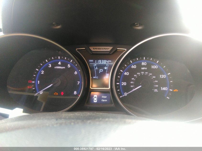 2015 HYUNDAI VELOSTER TURBO - KMHTC6AE7FU216782