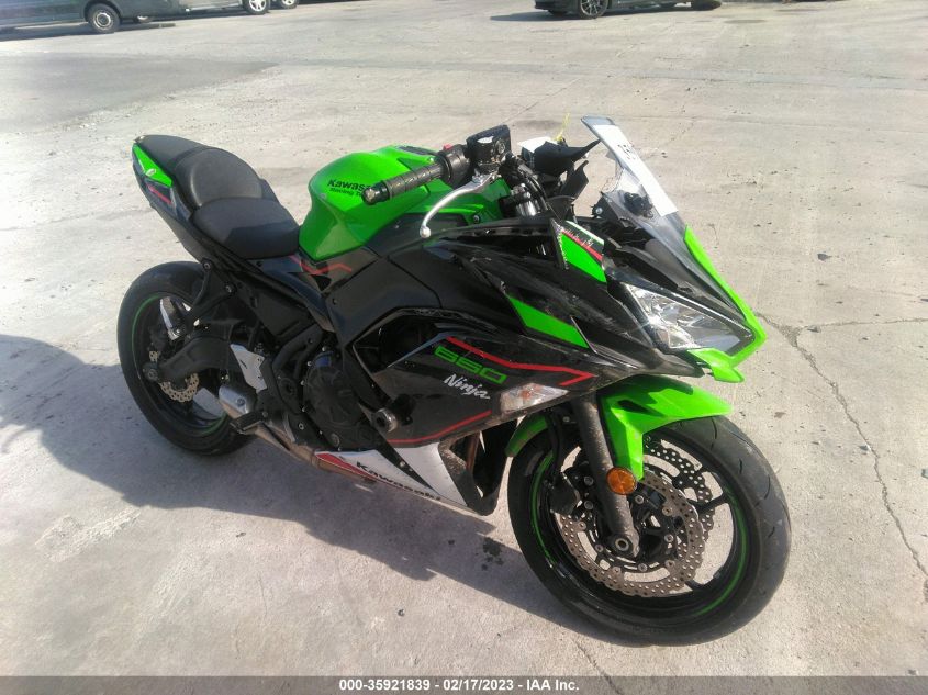 2022 KAWASAKI EX650 N - ML5EXEN1XNDA74121
