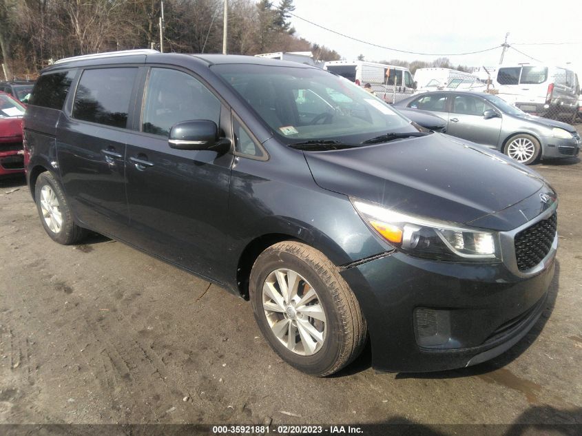2016 KIA SEDONA LX - KNDMB5C18G6093709