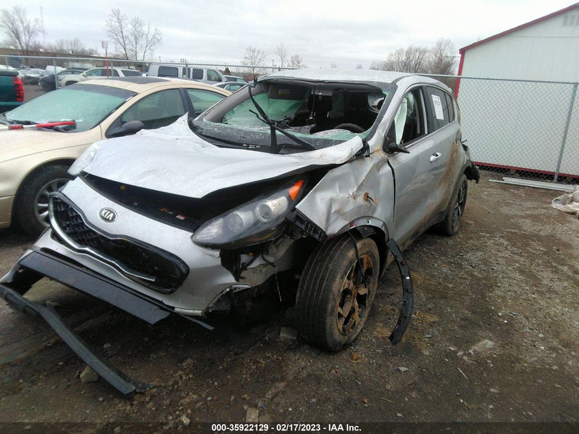 VIN KNDPM3AC5M7847381 2021 KIA SPORTAGE LX