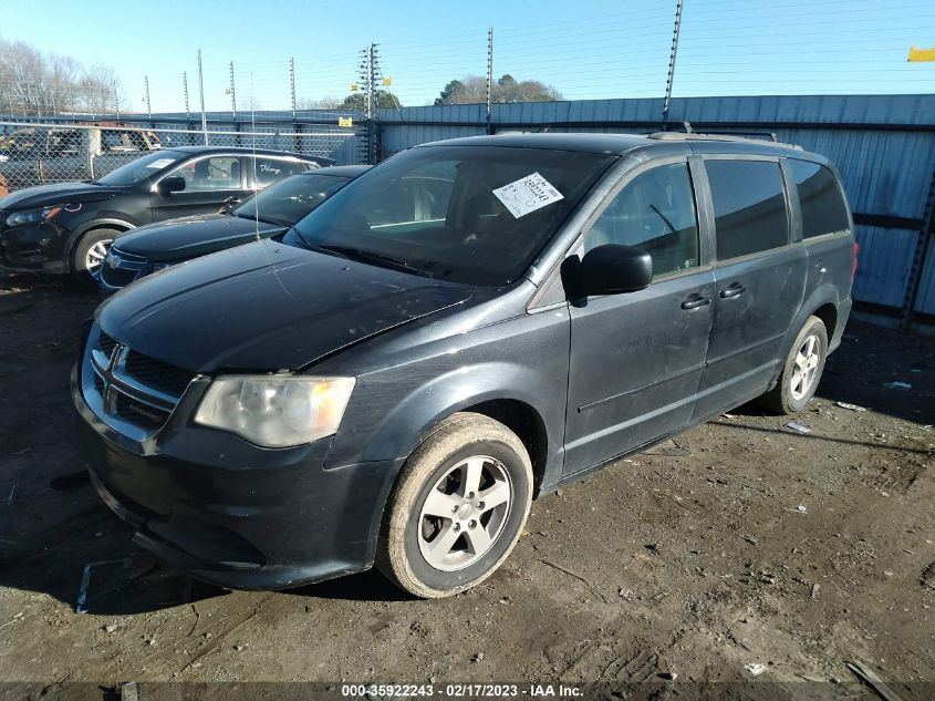 2013 DODGE GRAND CARAVAN SXT - 2C4RDGCG8DR590845