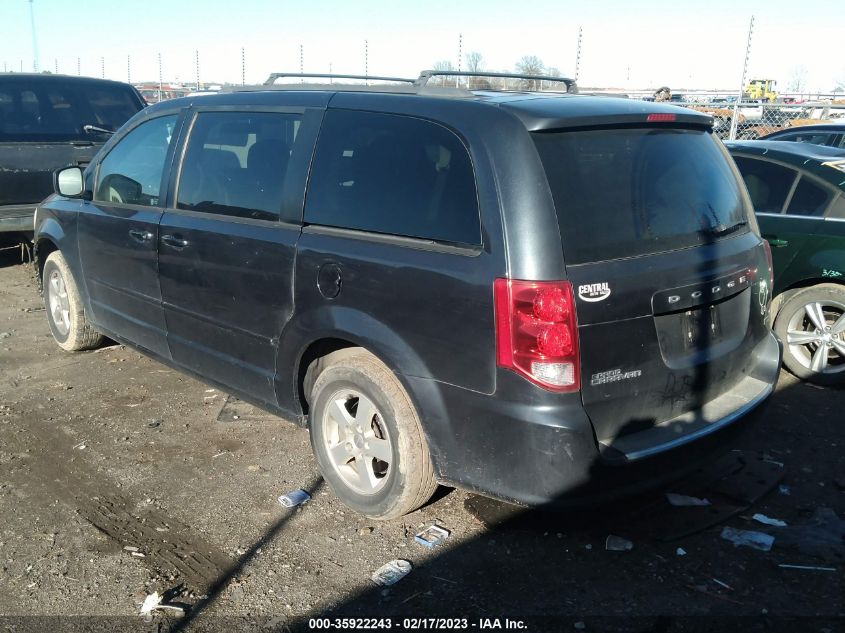 2013 DODGE GRAND CARAVAN SXT - 2C4RDGCG8DR590845