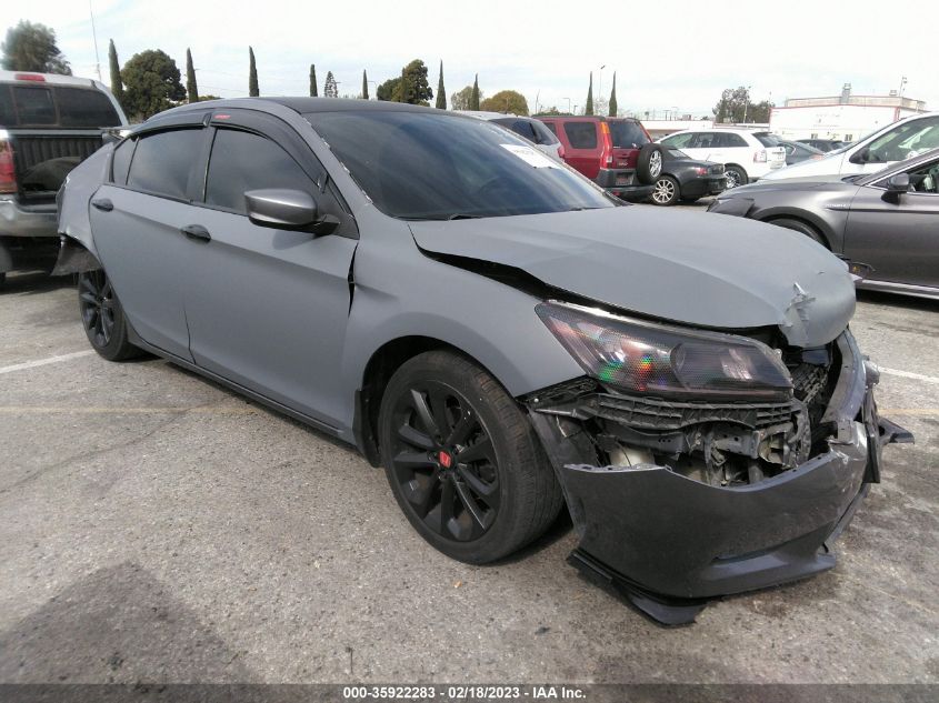 2014 HONDA ACCORD SEDAN SPORT - 1HGCR2F52EA043887