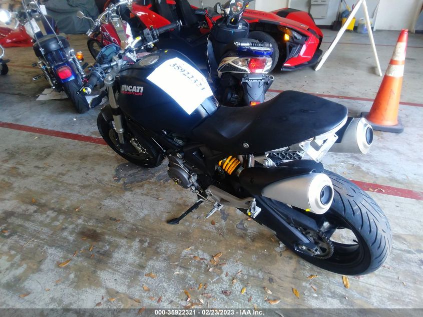 2014 DUCATI MONSTER 696 - ZDM1RADN0EB075870