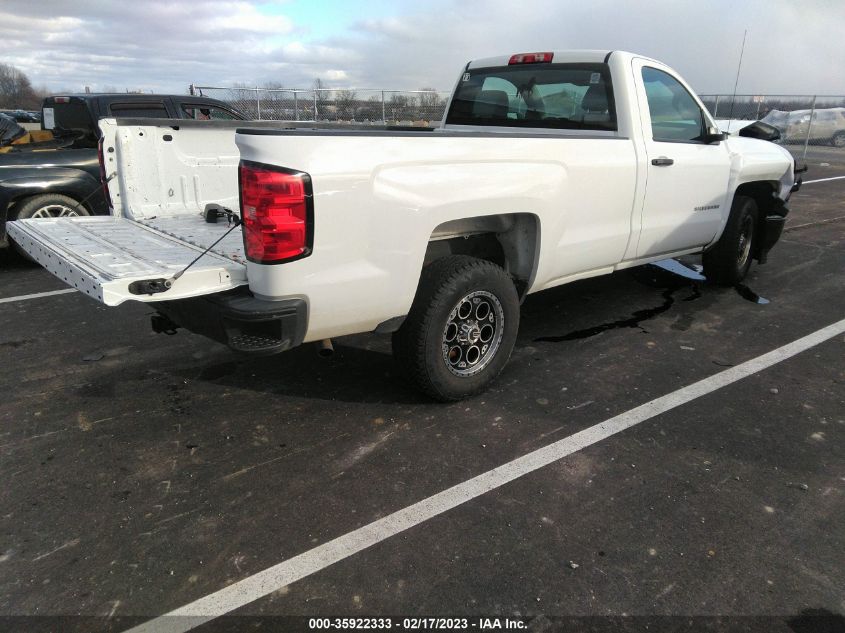 2014 CHEVROLET SILVERADO 1500 WORK TRUCK - 1GCNCPEH3EZ384900
