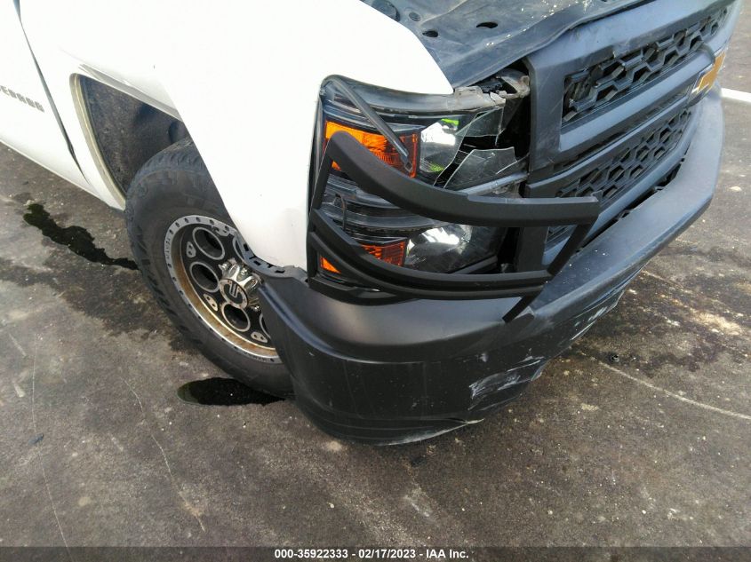 2014 CHEVROLET SILVERADO 1500 WORK TRUCK - 1GCNCPEH3EZ384900