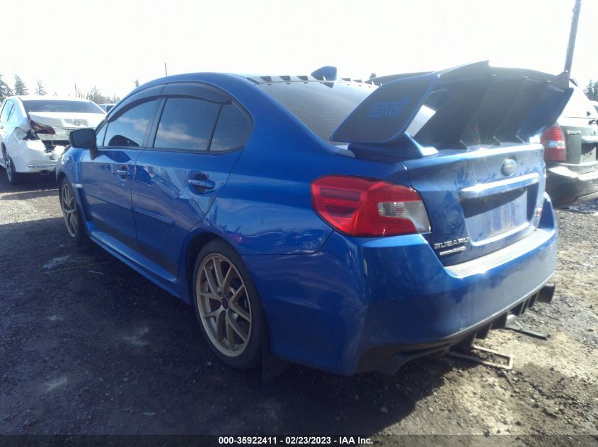 2015 SUBARU WRX STI LAUNCH EDITION JF1VA2W62F9804627