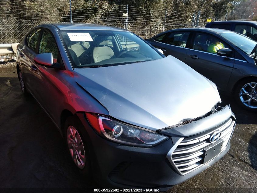 2017 HYUNDAI ELANTRA SE - 5NPD74LF8HH212289