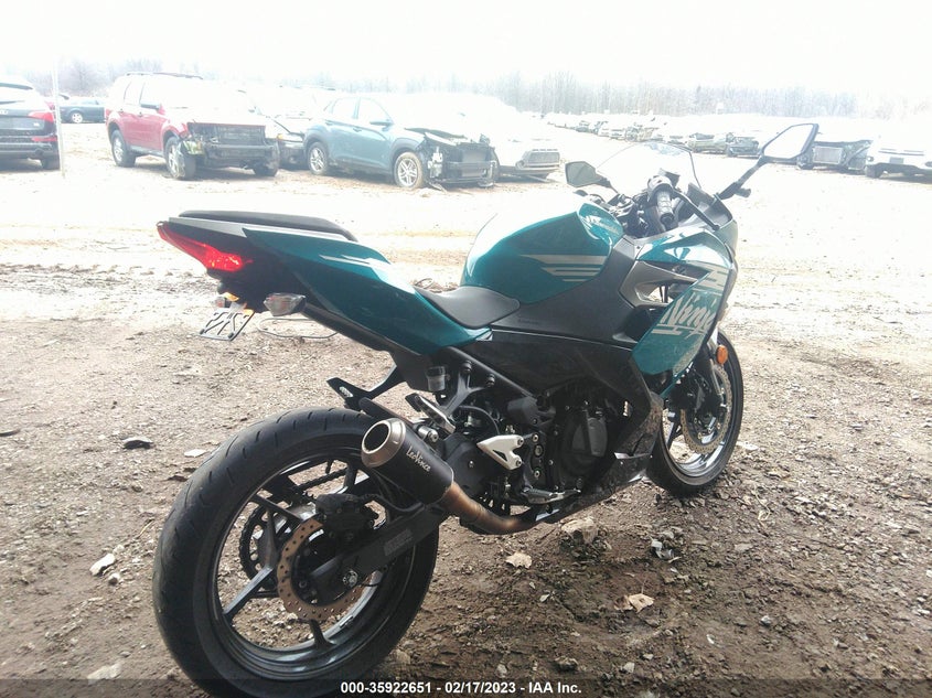 VIN JKAEXKG19MDAC7622 2021 KAWASAKI EX400
