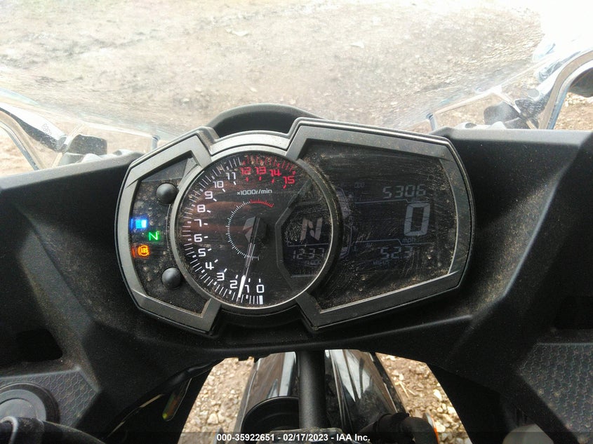 VIN JKAEXKG19MDAC7622 2021 KAWASAKI EX400