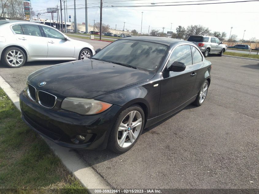2013 BMW 1 SERIES 128I WBAUP7C53DVP24428