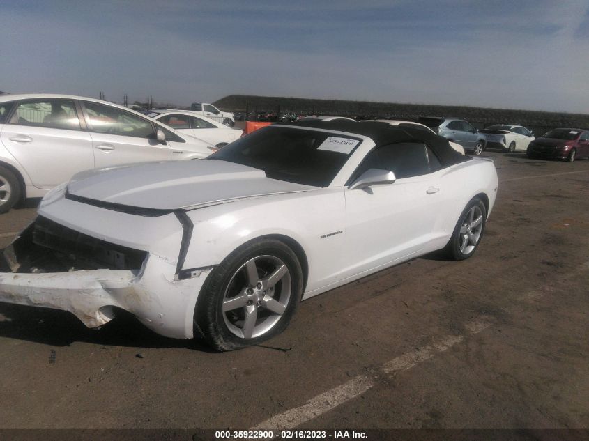 2013 CHEVROLET CAMARO LT - 2G1FC3D3XD9193849