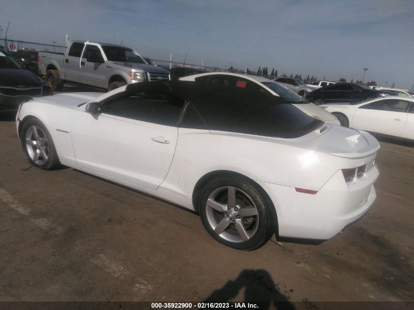 2013 CHEVROLET CAMARO LT - 2G1FC3D3XD9193849