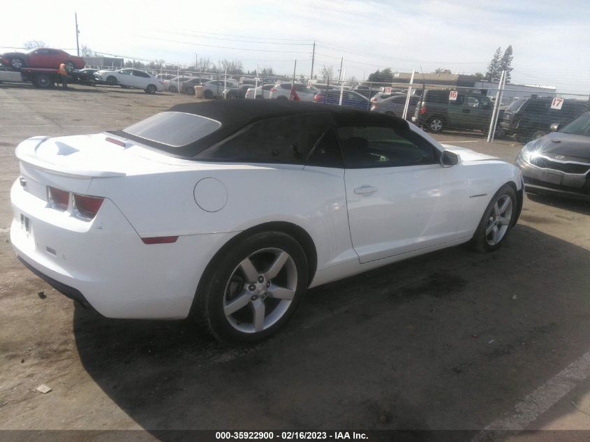 2013 CHEVROLET CAMARO LT - 2G1FC3D3XD9193849