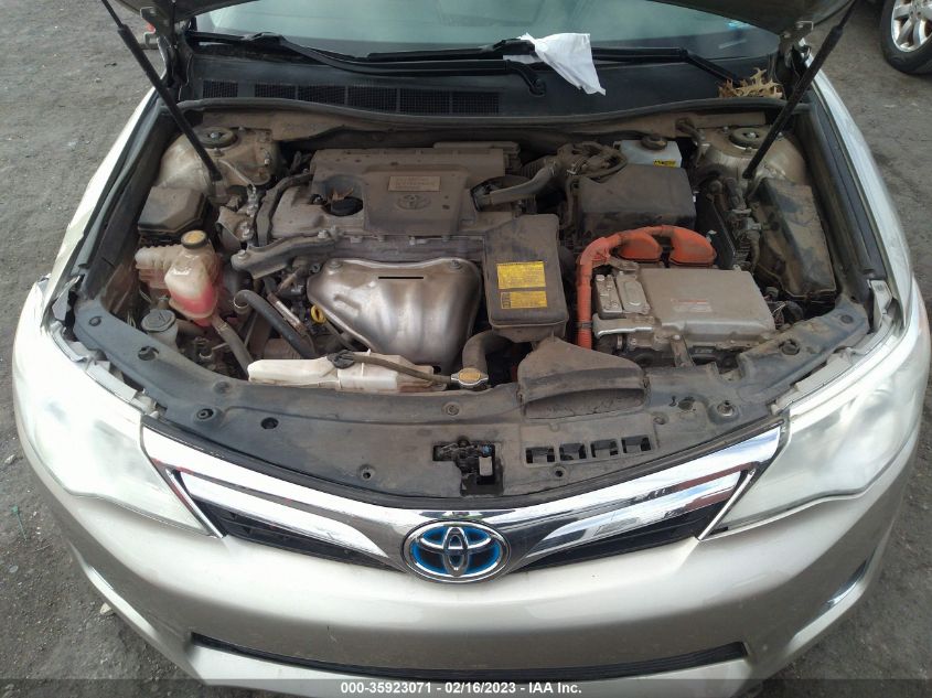 2014 TOYOTA CAMRY HYBRID LE/XLE/SE LIMITED EDITION 4T1BD1FK6EU108176