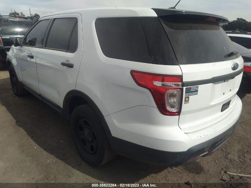 2015 FORD UTILITY POLICE 1FM5K8AR4FGB41287