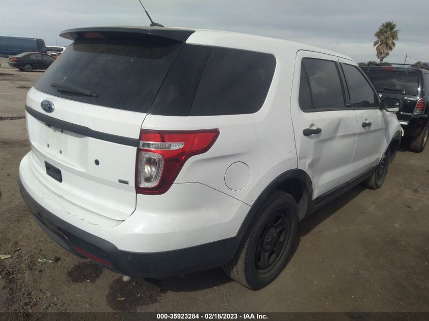 2015 FORD UTILITY POLICE 1FM5K8AR4FGB41287
