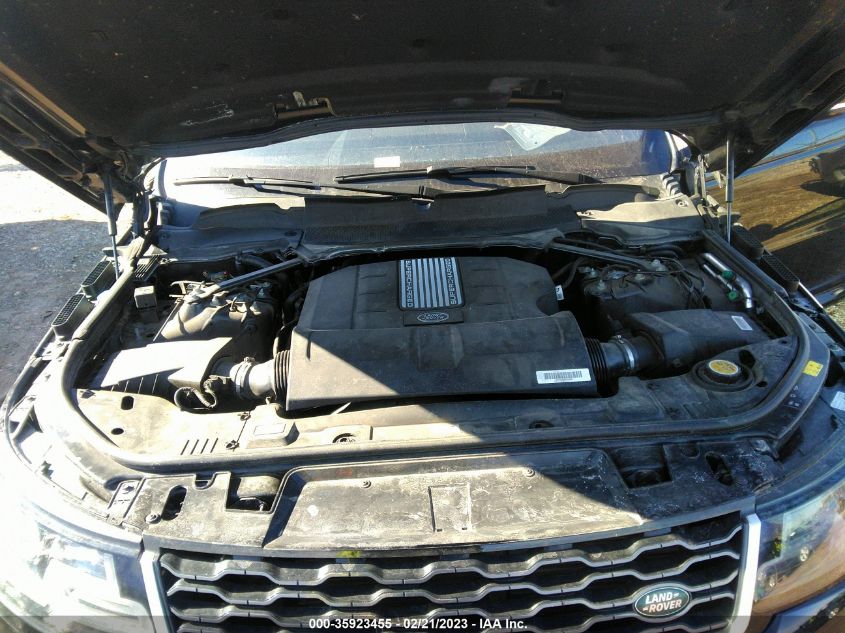 2019 LAND ROVER RANGE ROVER SPORT HSE - SALWR2RV9KA816110