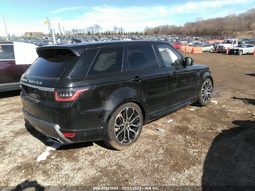 2019 LAND ROVER RANGE ROVER SPORT HSE - SALWR2RV9KA816110