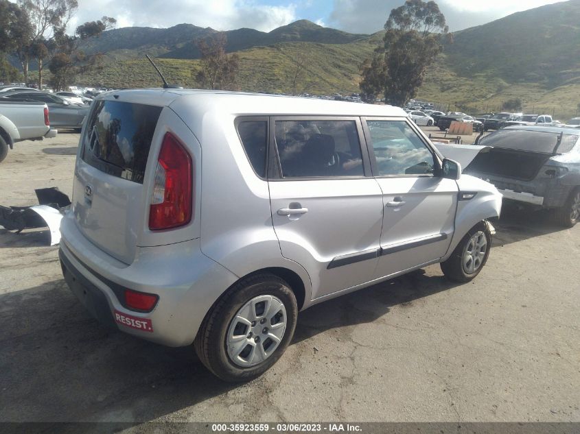 2013 KIA SOUL BASE - KNDJT2A5XD7769054