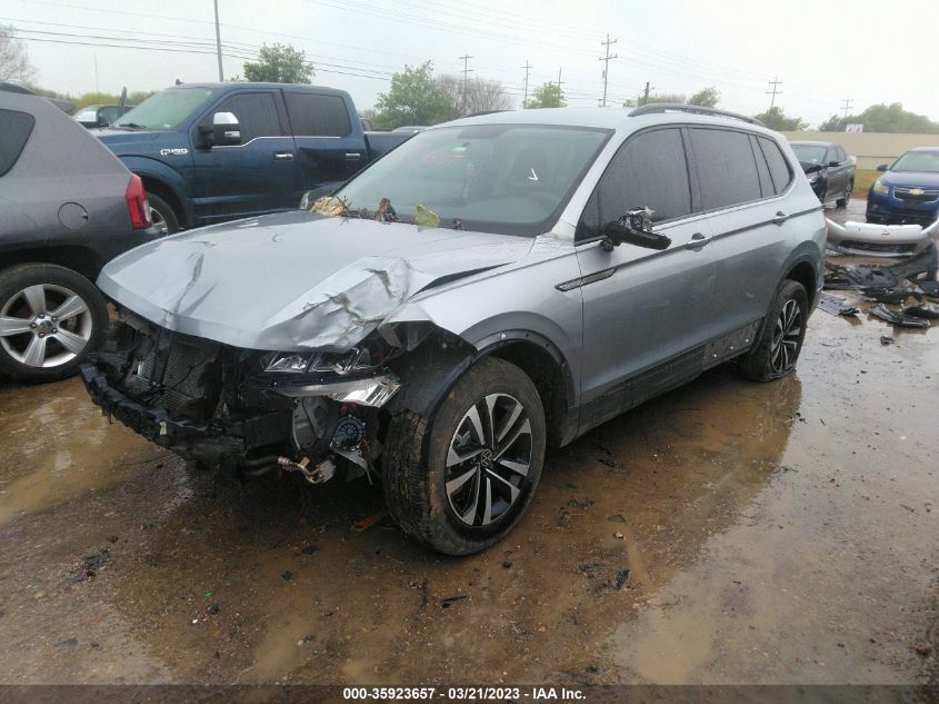 2022 VOLKSWAGEN TIGUAN S - 3VV1B7AX7NM121388