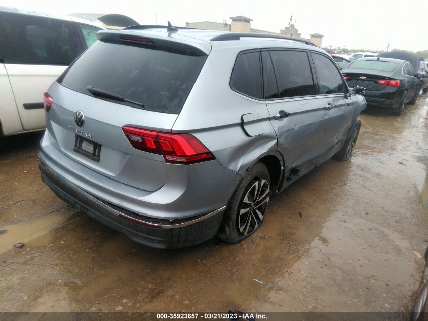 2022 VOLKSWAGEN TIGUAN S - 3VV1B7AX7NM121388