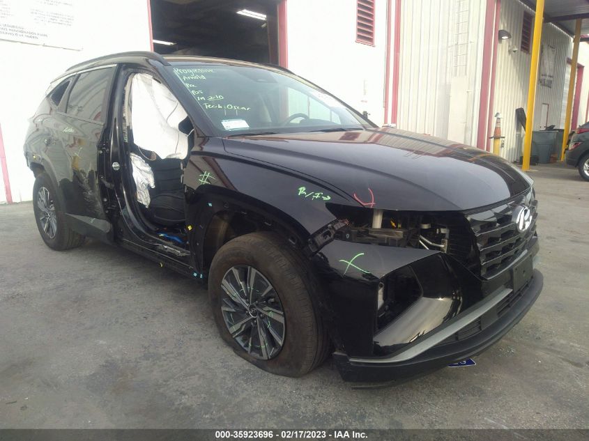 2022 HYUNDAI TUCSON HYBRID BLUE - KM8JBCA10NU030084