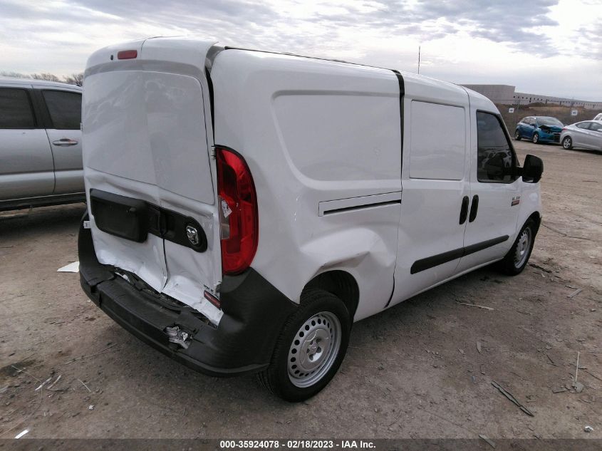 2016 RAM PROMASTER CITY CARGO VAN TRADESMAN ZFBERFAT2G6C85952