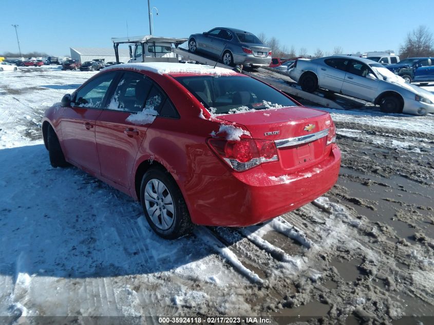 2015 CHEVROLET CRUZE LS - 1G1PA5SH4F7114913