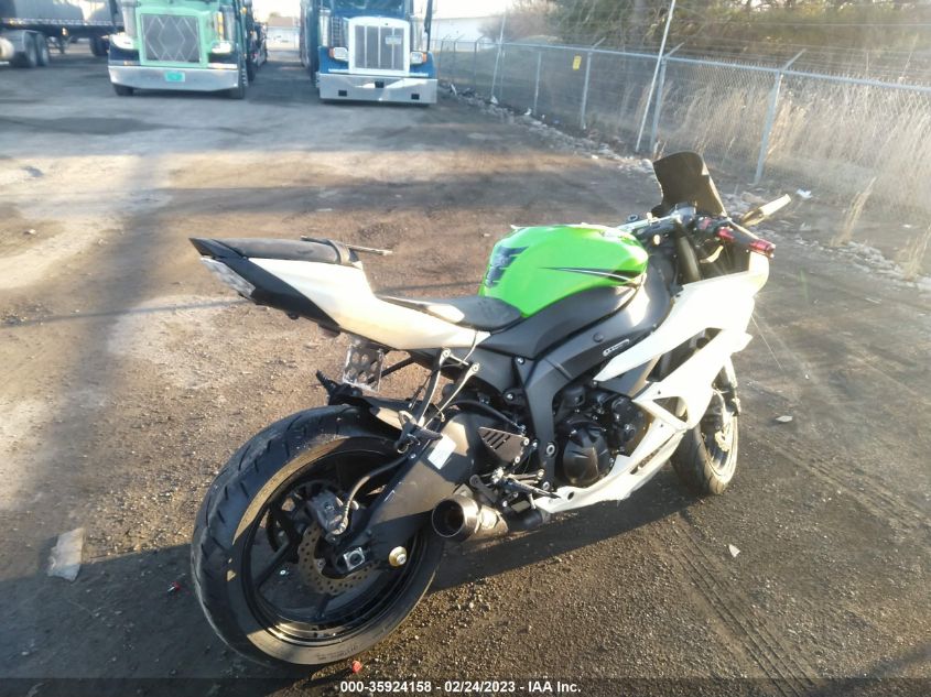 2011 KAWASAKI ZX600 R JKAZX4R18BA028531