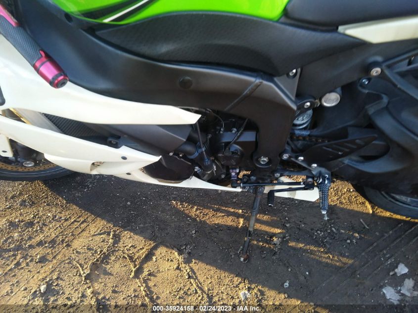 2011 KAWASAKI ZX600 R JKAZX4R18BA028531