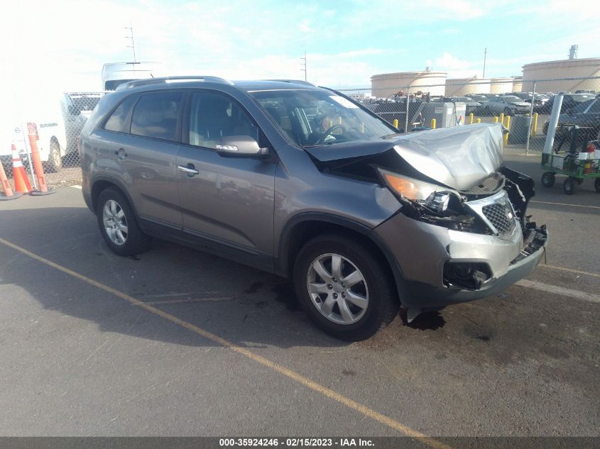 2013 KIA SORENTO LX - 5XYKT4A26DG411720