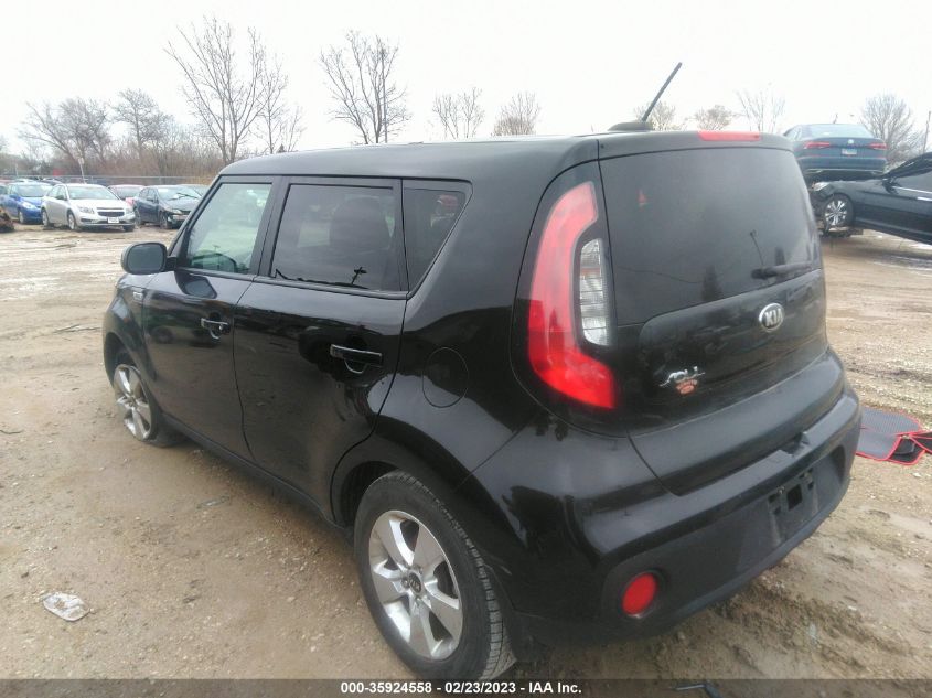 2017 KIA SOUL BASE - KNDJN2A23H7886917