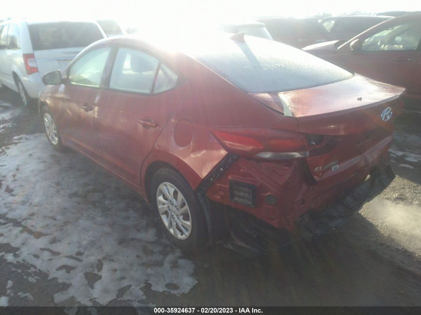 VIN 5NPD74LF4HH147344 2017 HYUNDAI ELANTRA SE